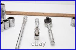 Snap-on 144TMPB 44 Piece 1/4 Drive 6-Point Metric/ SAE General Service Set USA