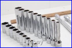 Snap-on 144TMPB 44 Piece 1/4 Drive 6-Point Metric/ SAE General Service Set USA