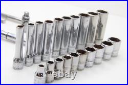 Snap-on 144TMPB 44 Piece 1/4 Drive 6-Point Metric/ SAE General Service Set USA