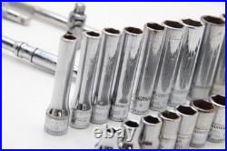 Snap-on 144TMPB 44 Piece 1/4 Drive 6-Point Metric/ SAE General Service Set USA