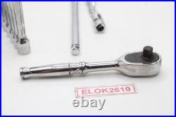 Snap-on 144TMPB 44 Piece 1/4 Drive 6-Point Metric/ SAE General Service Set USA