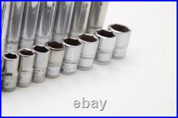 Snap-on 144TMPB 44 Piece 1/4 Drive 6-Point Metric/ SAE General Service Set USA