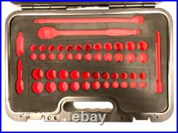 Snap on 251FSMBFR Foam Lined Case For 51 Piece 3/8 Drive General Service Set