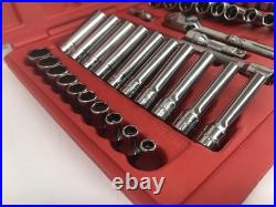 Snap-on 44 Pc 1/4 Drive 6-Point Metric/ SAE General Service Set 144TMPB