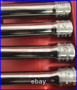 Snap-on 44 Pc 1/4 Drive 6-Point Metric/ SAE General Service Set 144TMPB