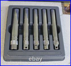 Snap on 5pc 3/8 Drive Essential Spark Plug Deep Socket Set