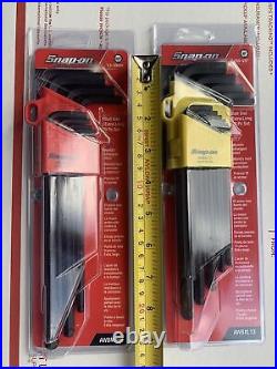 Snap-on Extra Long Fractional And Metric Hex Wrench Sets