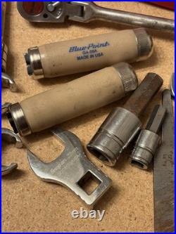 Snap-on Lot Mixed Tool Set Wrench Ratchet Chisel Punch SAE/Metric GA-98A READ