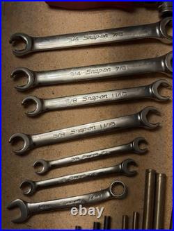 Snap-on Lot Mixed Tool Set Wrench Ratchet Chisel Punch SAE/Metric GA-98A READ