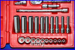 Snap-on NEW Ships FREE 44 Pc 1/4 Drive 6-Point Metric/ SAE General Service Set