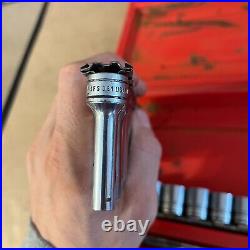 Snap-on PB16A 3/8 Drive Socket Wrench 28 pc Set SFS081-281 FS081-FS281 F-70-M