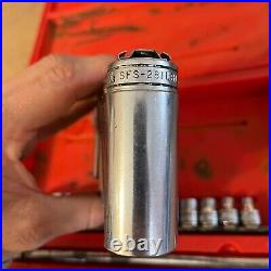 Snap-on PB16A 3/8 Drive Socket Wrench 28 pc Set SFS081-281 FS081-FS281 F-70-M