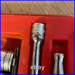 Snap-on PB16A 3/8 Drive Socket Wrench 28 pc Set SFS081-281 FS081-FS281 F-70-M