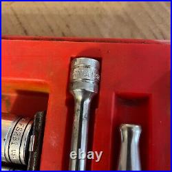 Snap-on PB16A 3/8 Drive Socket Wrench 28 pc Set SFS081-281 FS081-FS281 F-70-M