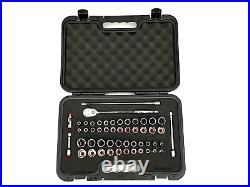 Snap-on Tools 251FSMBFR 51pc 3/8 Drive 6-pt Metric SAE General Service FOAM Set