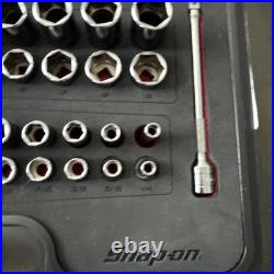Snap-on Tools 251FSMBFR 51pc 3/8 Drive 6-pt Metric SAE General Service FOAM Set