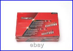 Snap-on Tools NEW 16pc 1/4 & 3/8 drive METRIC SAE Combination Ball Hex Bit Set