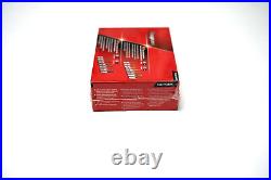 Snap-on Tools NEW 16pc 1/4 & 3/8 drive METRIC SAE Combination Ball Hex Bit Set