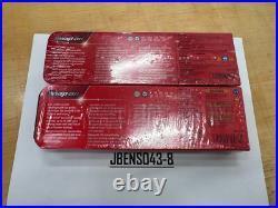 Snap-on Tools NEW 18pc 3/8 Drive SAE & Metric Chrome Low Profile Socket Sets