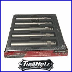Snap-on Tools NEW 205ESSPKPLG3 5pc 3/8 Drive SAE & Metric Spark Plug Socket Set