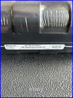 Snap-on Tools NEW 233FSMBFR 3/8dr 33pc METRIC SAE General Service Foam Set