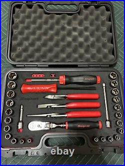 Snap-on Tools NEW 233FSMBFR 3/8dr 33pc METRIC SAE General Service Foam Set