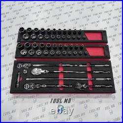 Snap-on Tools NEW 52pc 1/4 Drive Essential Set RAT108ESSFR 122STTMFR 122STTMMFR