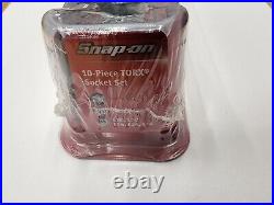 Snap-on Tools USA NEW 10pc Mix Drive Shallow Inverse Torx Socket Set 210AFLEY