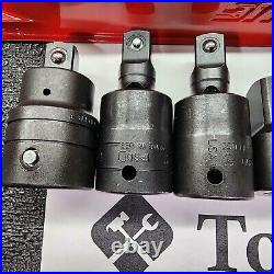 Snap-on Tools USA NEW 12pc Master Industrial Adapter Extension Socket Lot Set Snap-on Tools USA NEW 12pc Master Industrial Adapter Extension Socket Lot Set