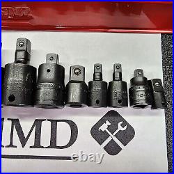 Snap-on Tools USA NEW 12pc Master Industrial Adapter Extension Socket Lot Set Snap-on Tools USA NEW 12pc Master Industrial Adapter Extension Socket Lot Set