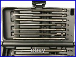 Snap-on Tools USA NEW 19pc Assorted Long Power Bit Set SDML19KT with Plastic Case