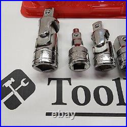 Snap-on Tools USA NEW 7pc Mix Drive Magnetic Adapter Extension Socket Lot Set