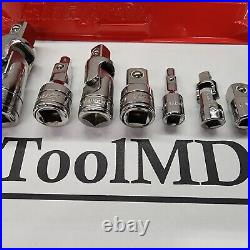 Snap-on Tools USA NEW 7pc Mix Drive Magnetic Adapter Extension Socket Lot Set
