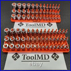 Snap-on Tools USA NEW 84-Piece SAE & Metric 3/8 Dr 12-Point MASTER Socket Sets