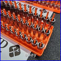 Snap-on Tools USA NEW 84-Piece SAE & Metric 3/8 Dr 12-Point MASTER Socket Sets