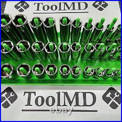 Snap-On FSMS20 20mm Metric Semi-Deep Chrome Socket – 3/8