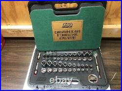 Snap-on Tools USA RARE GOLD 3/8 Drive 100th Anniversary Set 51 Piece with INSERT