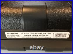 Snap on USA NEW 51 Piece 3/8 Drive GOLD Edition General Service Set 251FSMBFR Snap on USA NEW 51 Piece 3/8 Drive GOLD Edition General Service Set 251FSMBFR
