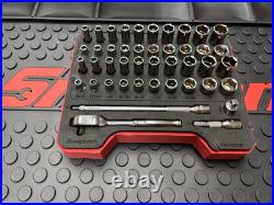 Snap-on tools 1/4 drive general service foam set 6 point sae and metric