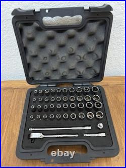 Snap-on tools USA 1/4 drive metric sae general service foam set new 144TMPBFR