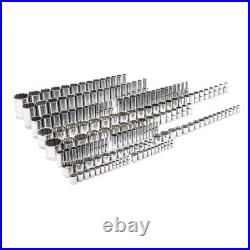 Socket Set 176 Piece 1/4 3/8 1/2 Drive 12 Point SAE Metric GEARWRENCH Standard