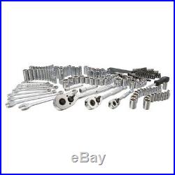 Stanley 201 pcs. SAE Metric Mechanics Chrome Garage Standard Hard Case Tool Set