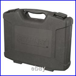 Stanley Drive Black Chrome Laser Etched SAE & Metric Mechanics Tool Set (99-Pcs)