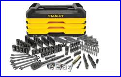 Stanley Professional Grade 3 Drawer Chest With Mechanics Tool Set 203pcs