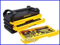 Stanley Professional Grade 3 Drawer Chest With Mechanics Tool Set 203pcs