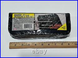 Stanley Tools USA (1995) 22pc Mechanic's Tool Socket Ratchet Set 92-664 NOS