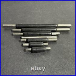 Starrett 234 Standard End Measuring Rod Set Mixed Lot Metric SAE With Rubber