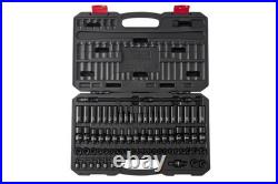 Sunex 1874 74Pc 1/4Dr SAE & METRIC 6PT STANDARD & DEEP WithUNIVERSAL SOCKET Set