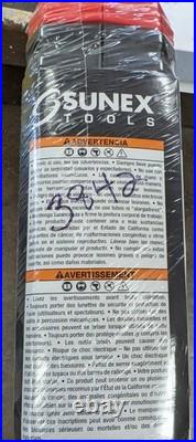 Sunex 3832 3/8 Dr. 42 Piece Sae And Metric Chrome Socket Set