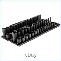 Tekton SID91219 68-Pc SAE/Metric 3/8in Drive 12-Point Impact Socket Set